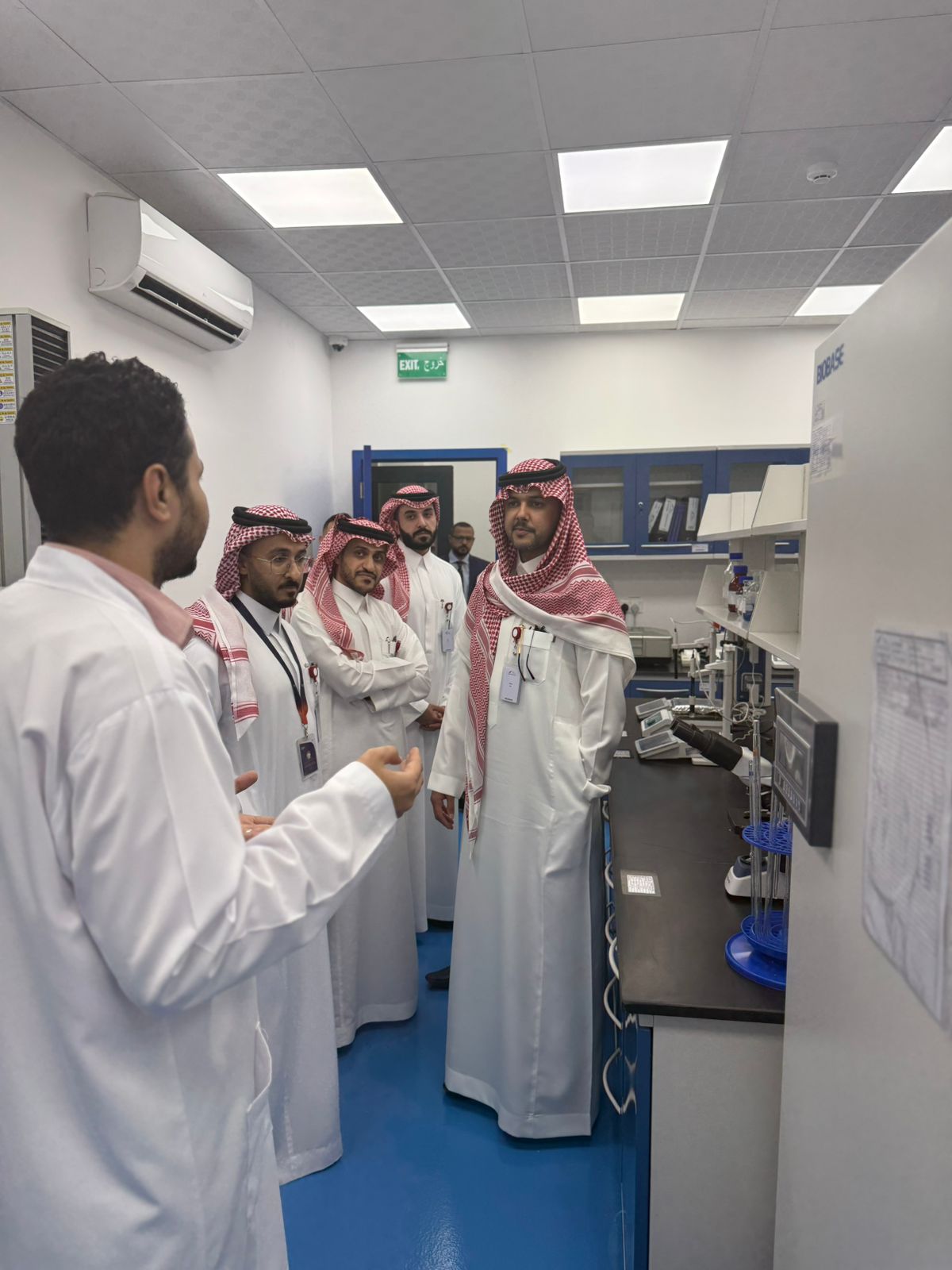 Joint NUPCO and LCGPA site visit at AHI's Riyadh facility, 2026